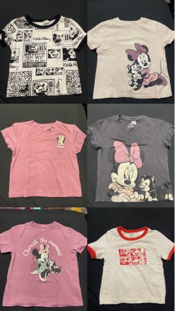 Mickey & Minnie girl shirts GOOD CONDITION SIZE 4t