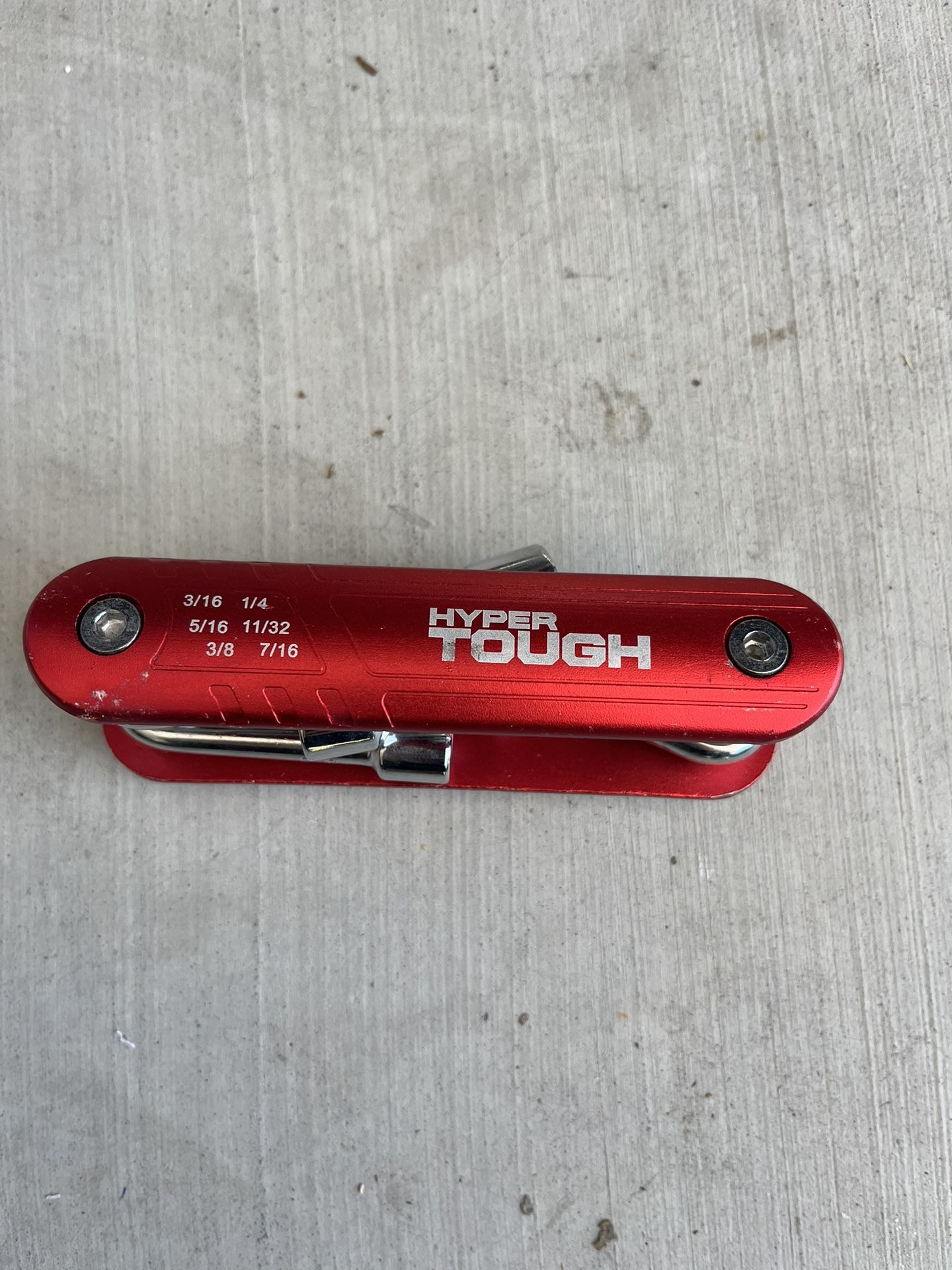 Hyper Tough Folding Nut Driver Set,