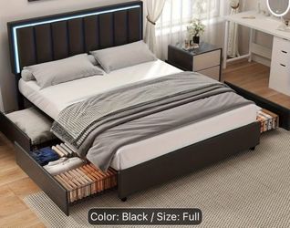 Bed frame size full