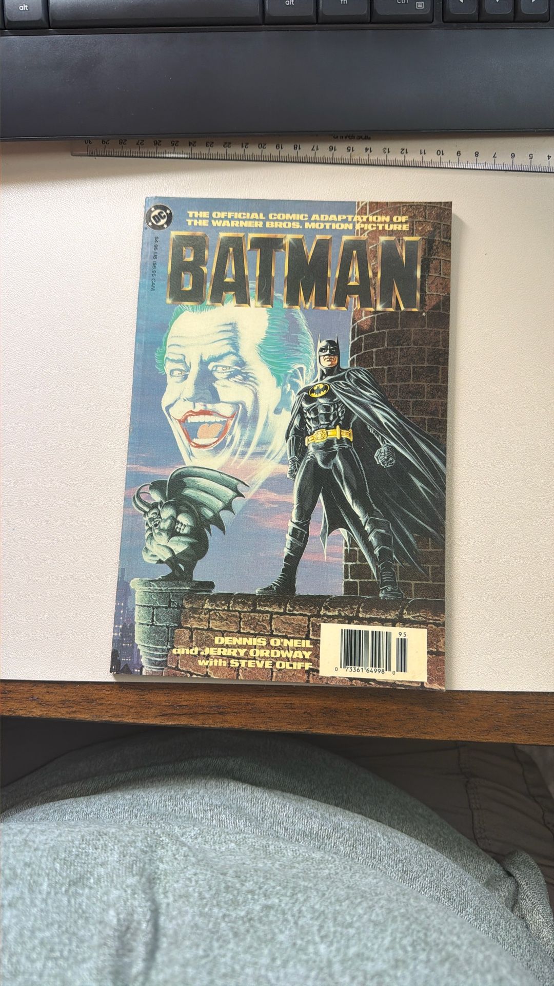 Official Comic Adaptation of Warner Bros.1989 Batman - Vintage