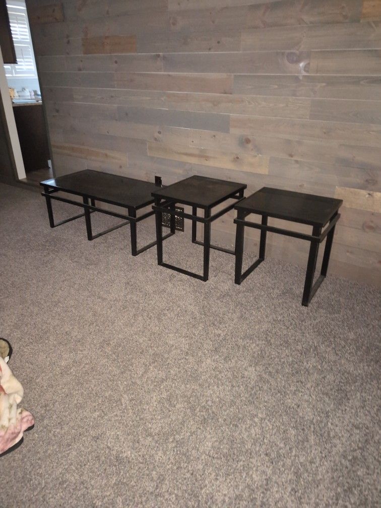 Coffee Table And End Tables