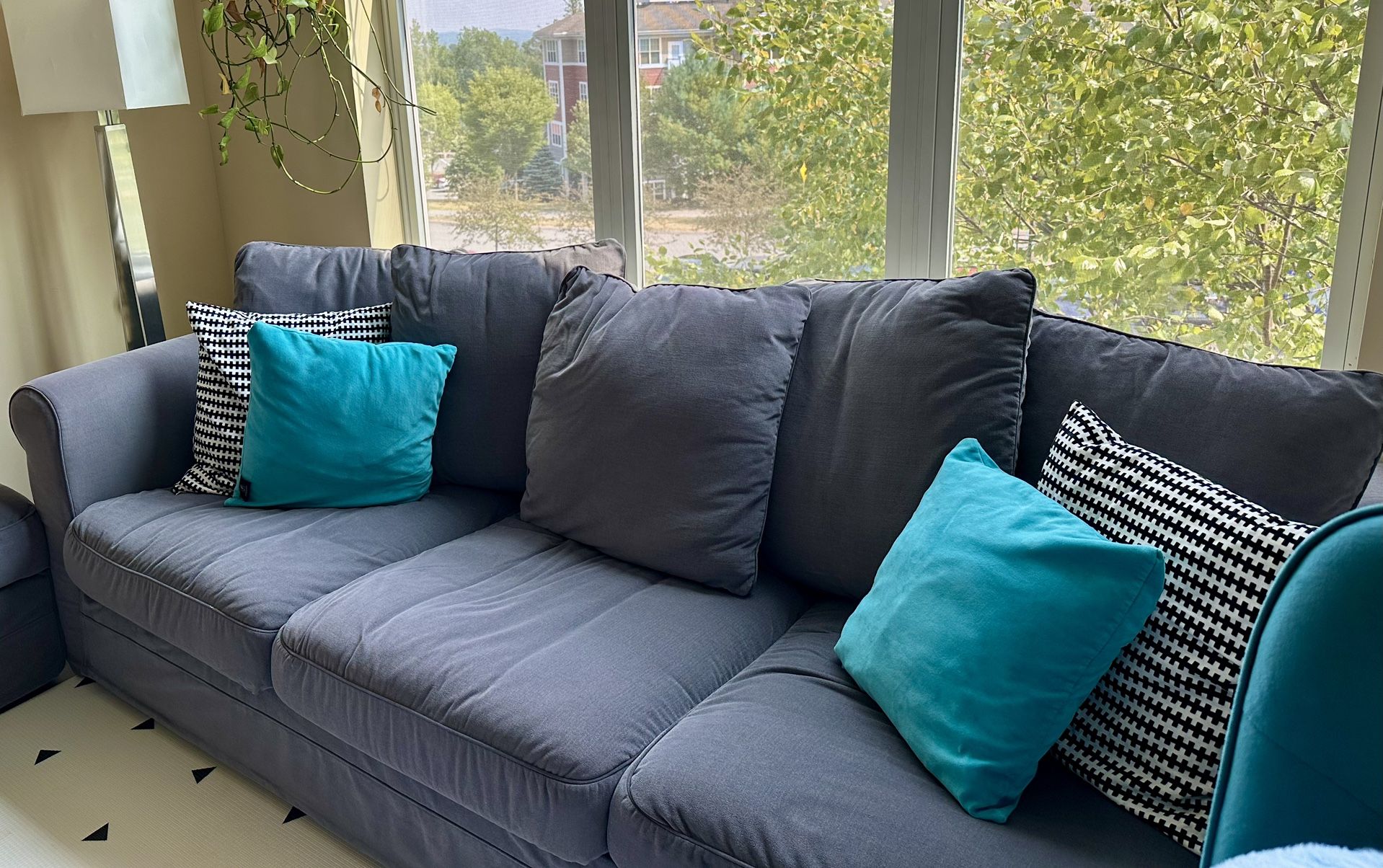 Ikea Harlanda Sofa Ottomon