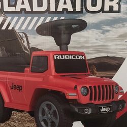 Gladiator Rubicon ( Pink) Foot To Ground Ride On Toy