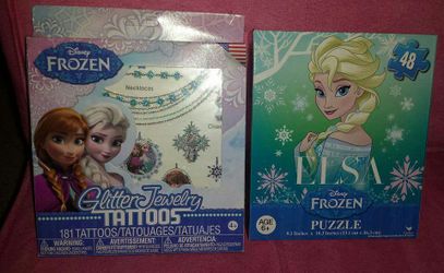 New frozen tattoos /puzzle