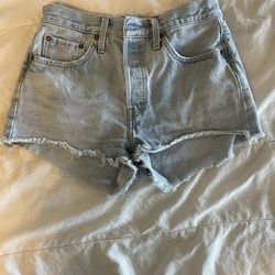Levi 501 Shorts 27 Waist