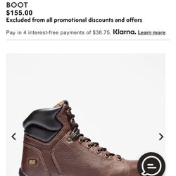 Timberland Pro Safety Toe Boot