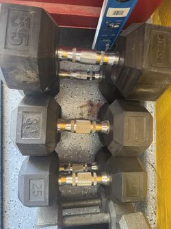 Rubber Hex Weights