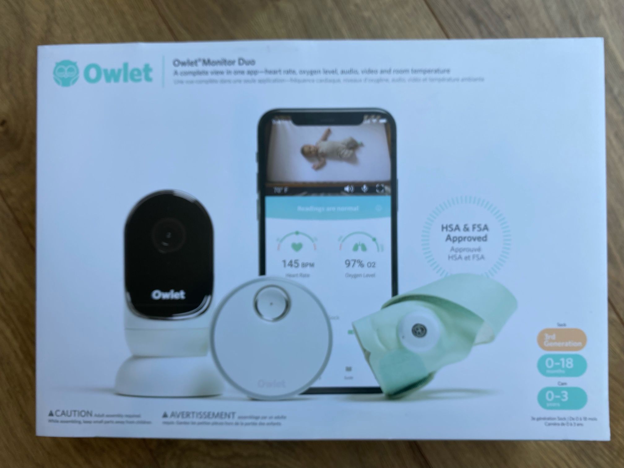 Owlet Monitor Owlet Hsa Owlet Sock Baby Monitor Owlet Sock Hsa