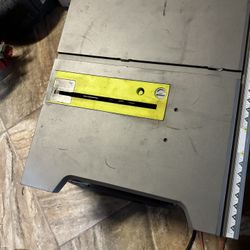 RYOBI 13 Amp 8-1/4 in. Compact Portable Corded Jobsite Table Saw (No Stand), Missing Plastics 