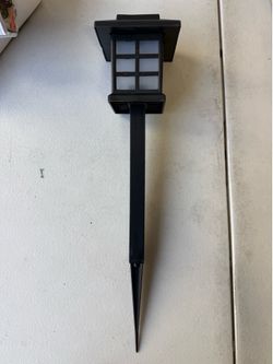 Solar Path Light with Plastic Lens $1 each