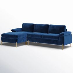Blue Sectional Sofa