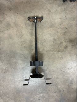 Dual rifle gun rack