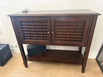 Dark Brown storage cabinet
