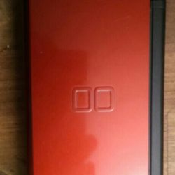 Red Black Nintendo Ds Lite. 