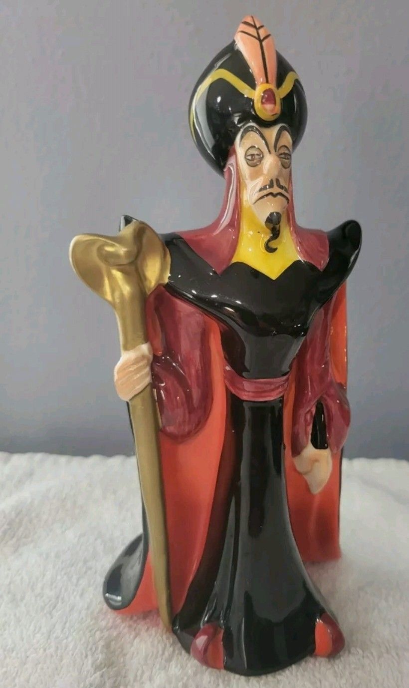 Walt Disney Jafar Ceramic Porcelain figure Aladdin