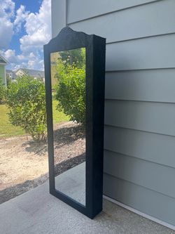 Midnight Blue Jewelry Armoire