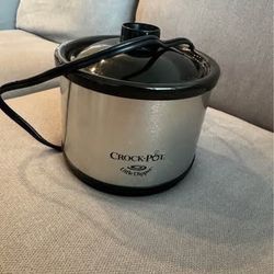 Crock-Pot Little Dipper 16oz Mini Slow Cooker – Chrome