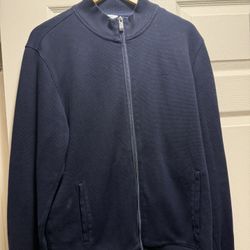 Calvin Klein Zip up Jacket / Sweater (Large)