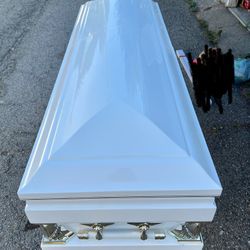 Metal casket Halloween Decorations/ Prop