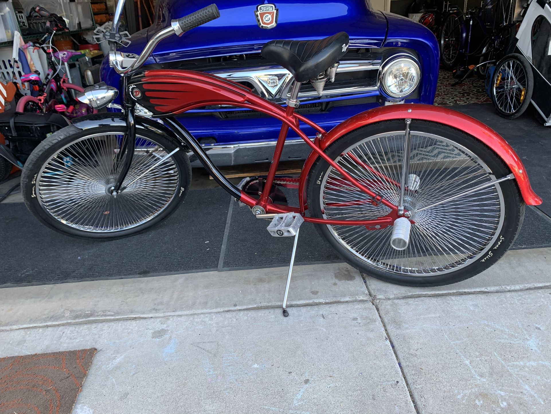 Dyno Ultra Glide Beach Cruiser With 144 Spoke Rims