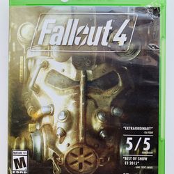 Fallout 4 Xbox One Video Game