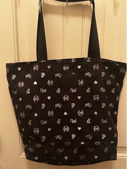 Pink Victoria’s Secret tote bag