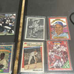 Rare Football And Baseball Cards