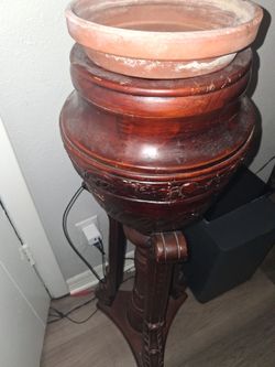 Carved Wood stand