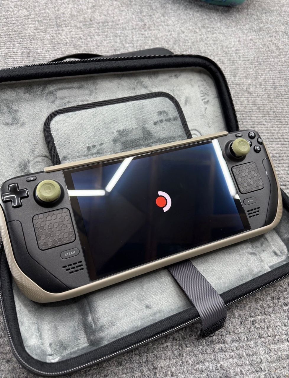 Valve Steam Deck 1TB OLED Black Handheld Gaming Console With Extras