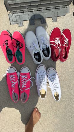 Vans and converse size 10.5
