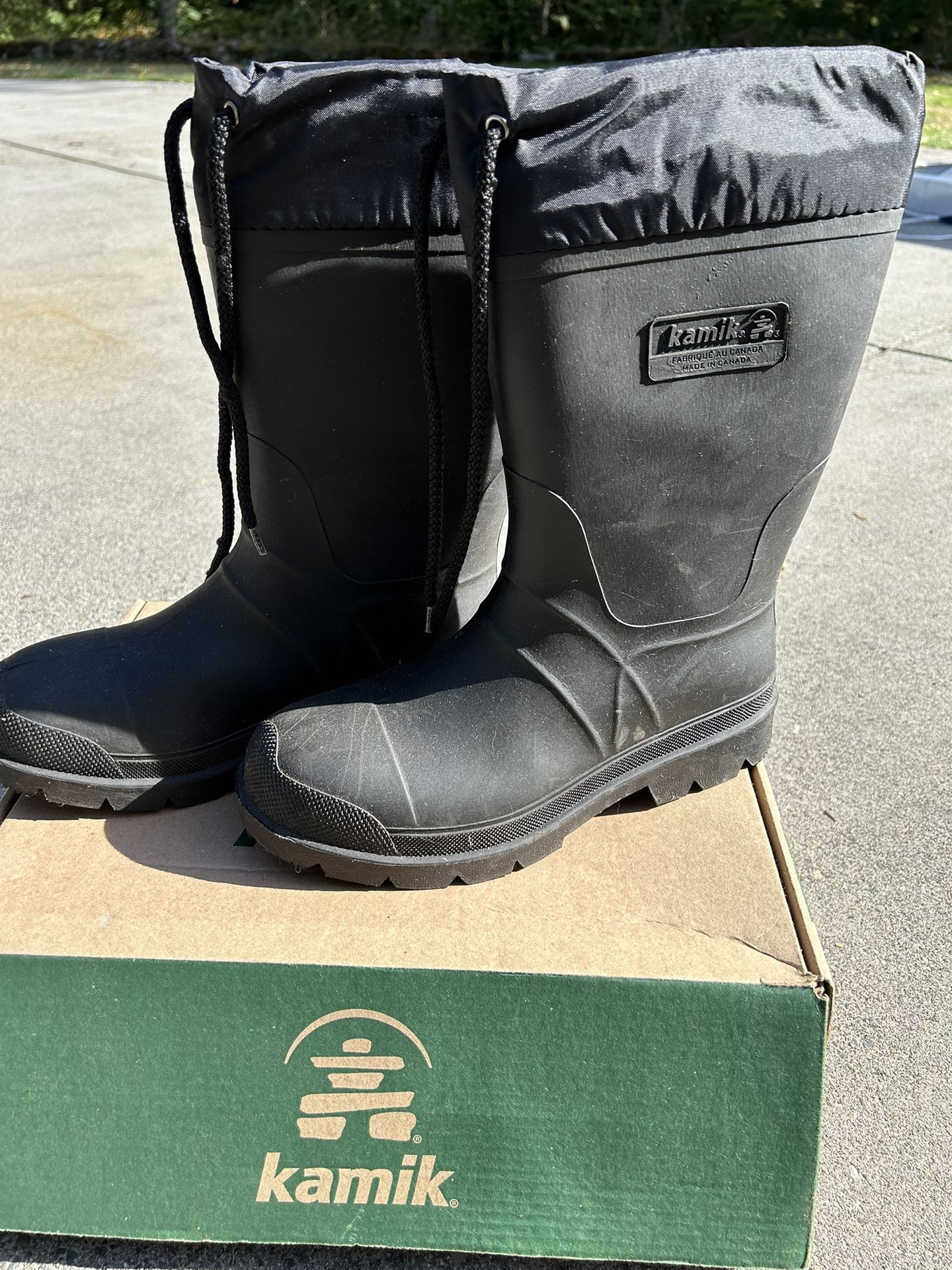 Kamik Men’s Snow/Rain Boots, 8