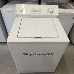 Whirlpool Washer 