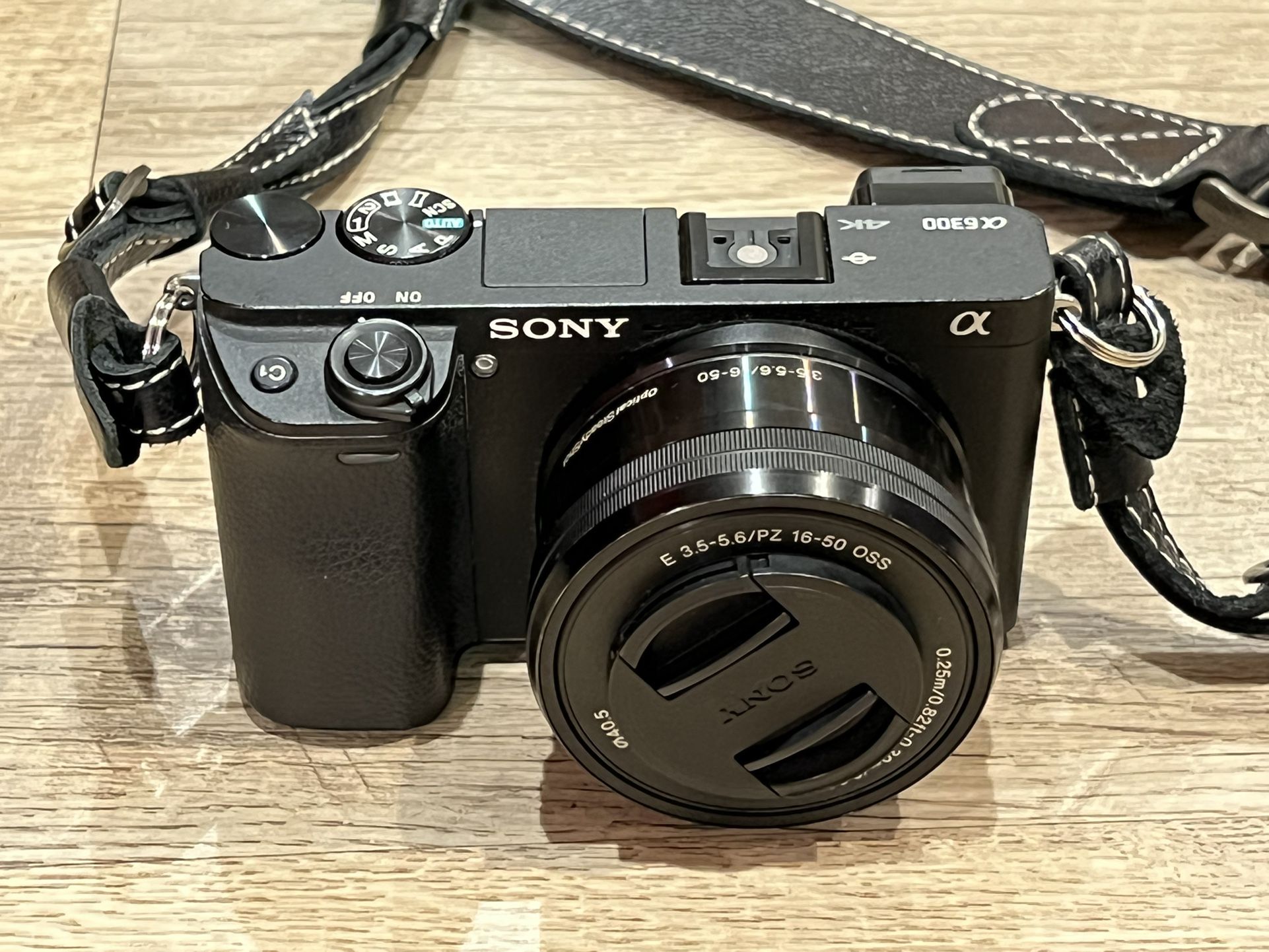 Sony Alpha A6300 24.2MP Mirrorless Digital Camera with kit Lens (16-50mm)