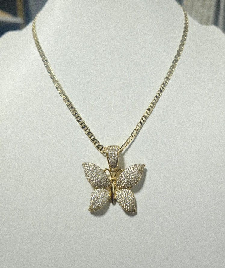 Chain with Butterfly