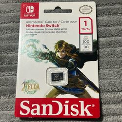 SanDisk 1TB microSDXC-Card Licensed for Nintendo-Switch - SDSQXAO-1T00-GN6ZN