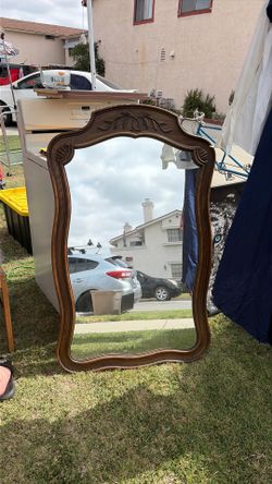 Wooden Mirror