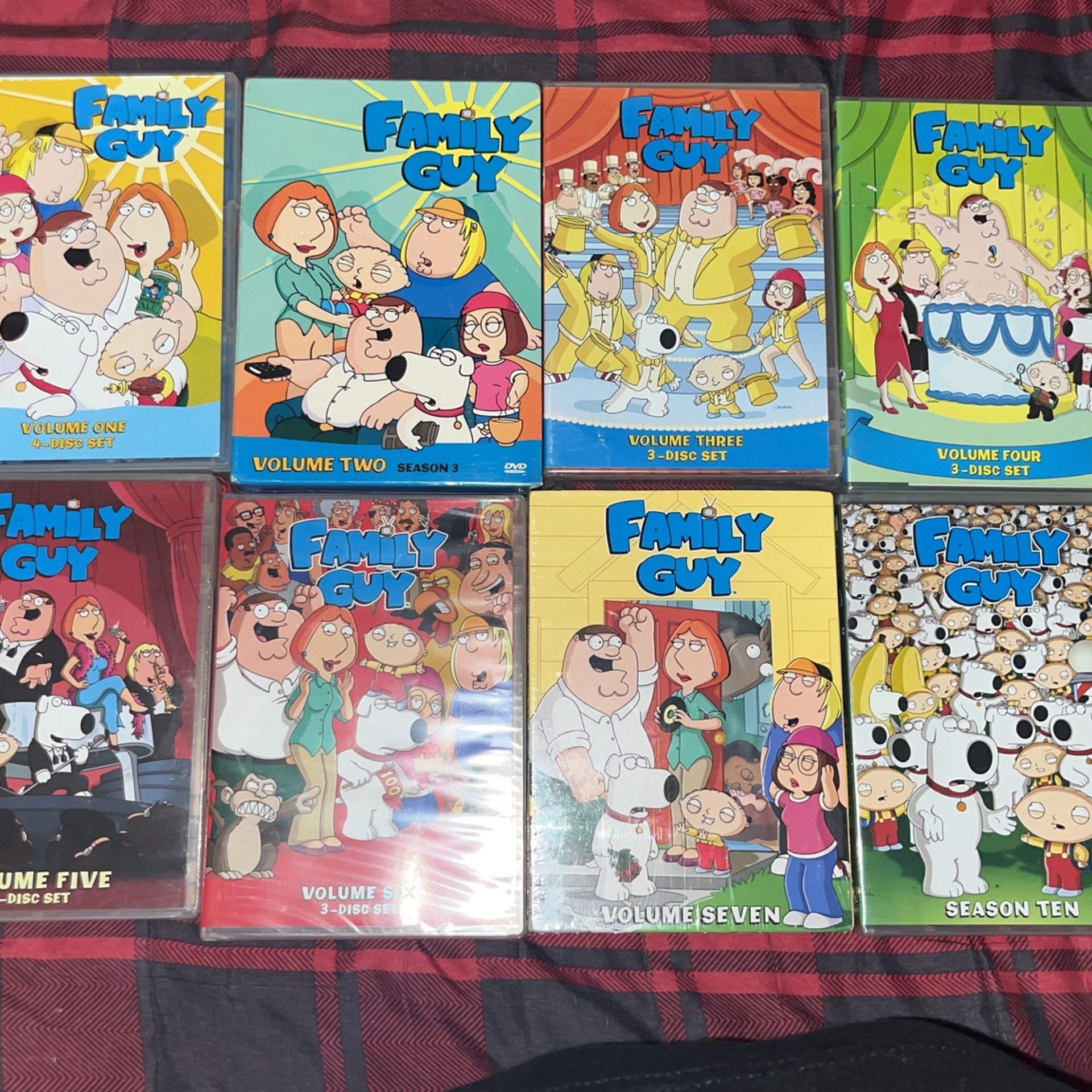 Sealed Family Guy DVD Sets