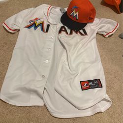 Miami jersey with matching hat (set)
