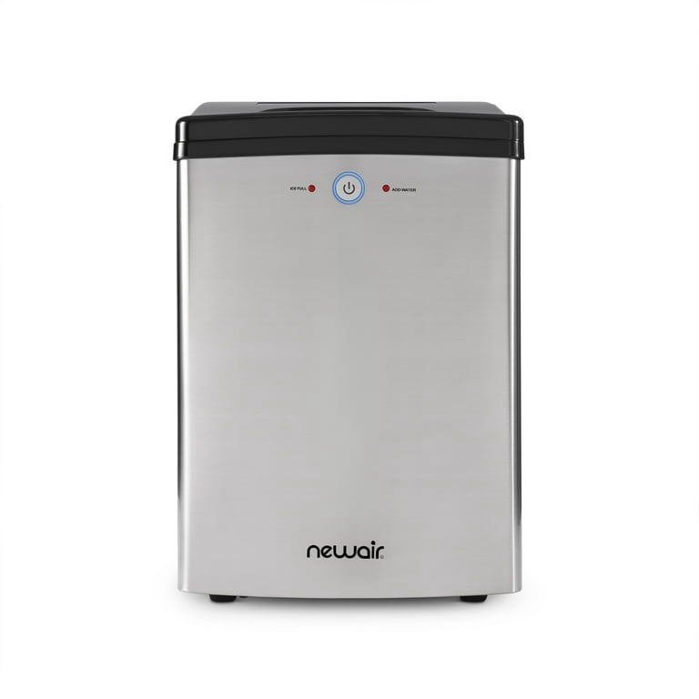 Newair 45lb. Nugget Countertop Ice Maker, Self-Cleaning, Silver $129.99