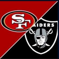 Las Vegas Raiders Vs. San Francisco 49ers 08/16 1 PM