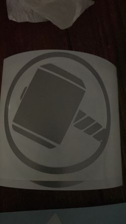 Thor Hammer Decal
