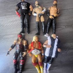 Wwe figs with accessories