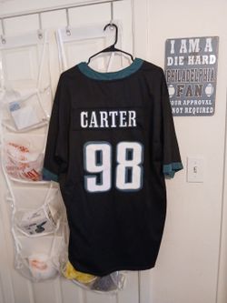 Men's XXL 2XL Philadelphia Eagles Jalen Carter Custom Stitched Jersey