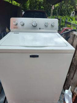 Maytag washer agitator style and whilpool dryer limited 30 day guarantee
