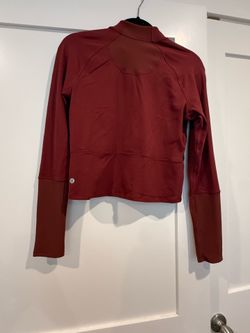 Cropped Lululemon half zip