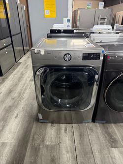 LG JUMBO 9.0 CU FT EXTRA LARGE CAPACITY GAS DRYER IN GRAPHITE STEEL 🔥