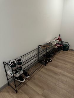 3-Tier Metal Shoe Rack ($15 each or $25 for both)