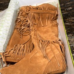 Sam Edelman Women Fringe Boots
