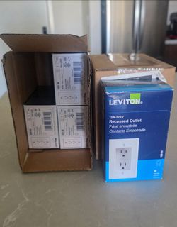 Leviton, Recessed Outlets