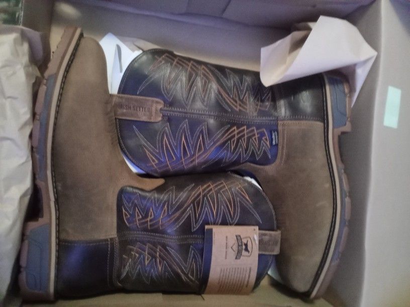 Red Wing/ Irish Setter Work Boots